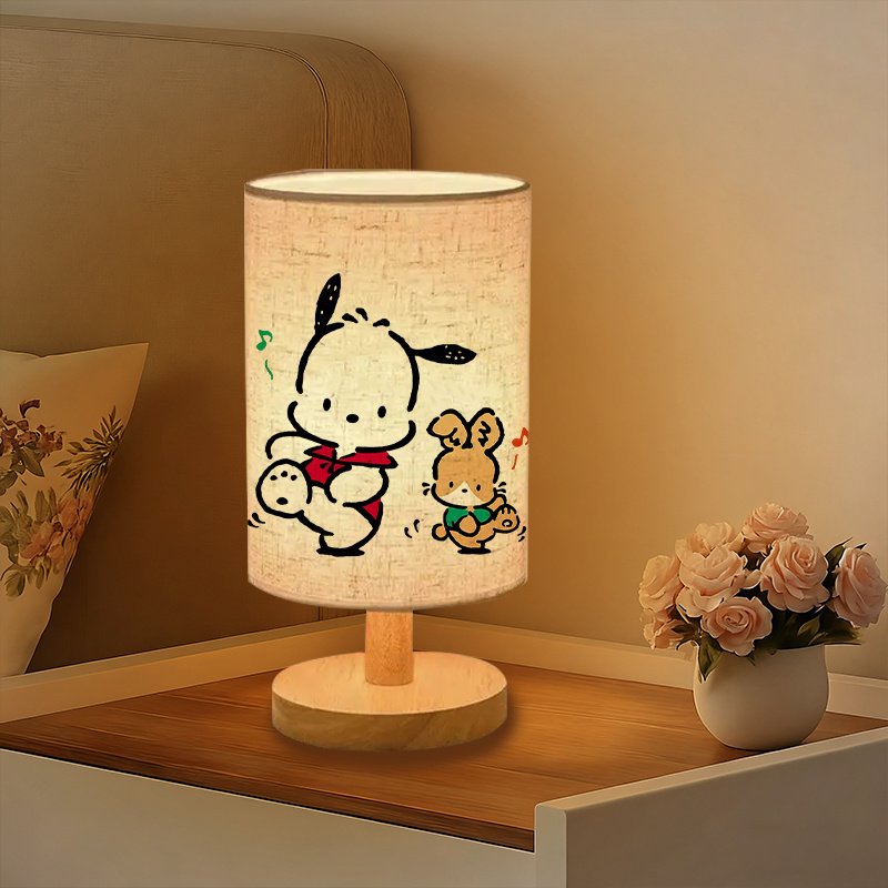 A Modern Sanrio USB Powered Linen Lamp