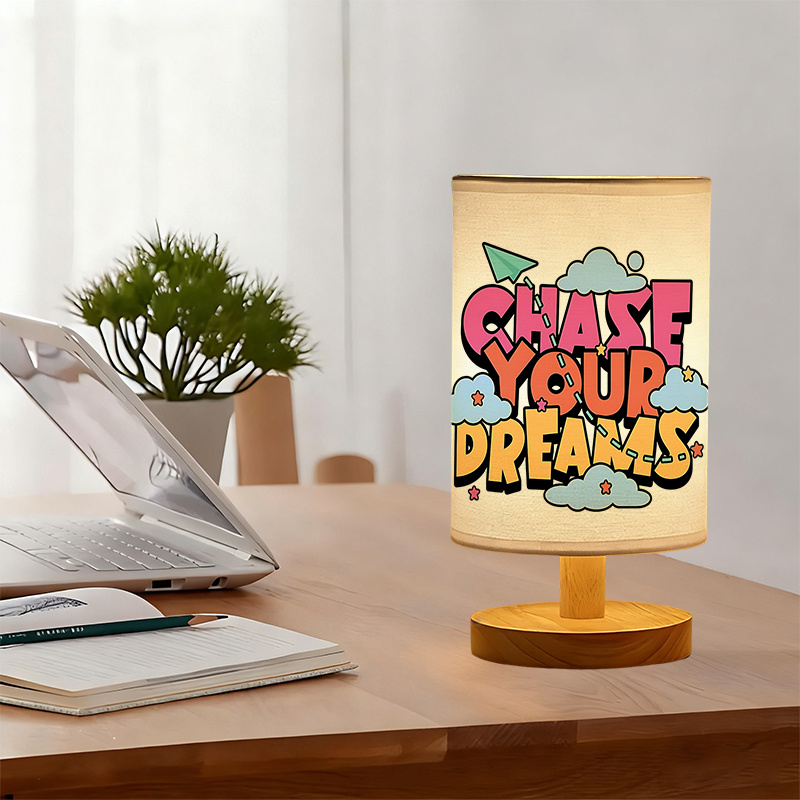 Modern USB powered Table Lamp With Creative Patterns