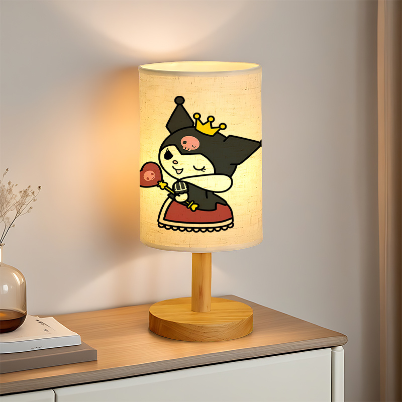 Sanrio USB Powered Linen Lamp For Bedside Decoration