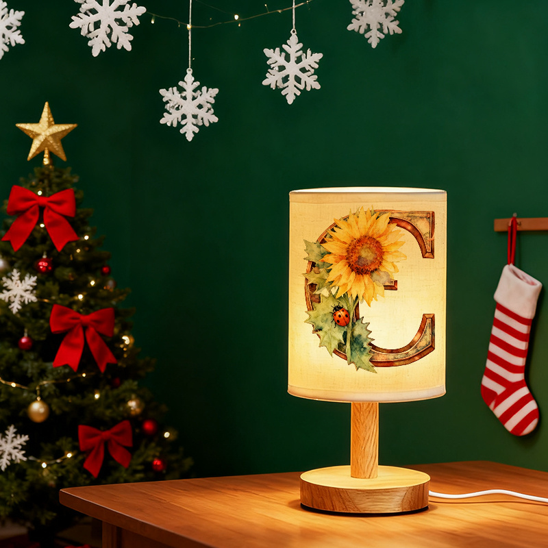 USB Powered Linen Desk Lamp