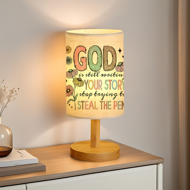 Modern USB-Powered Table Lamp with Bulb