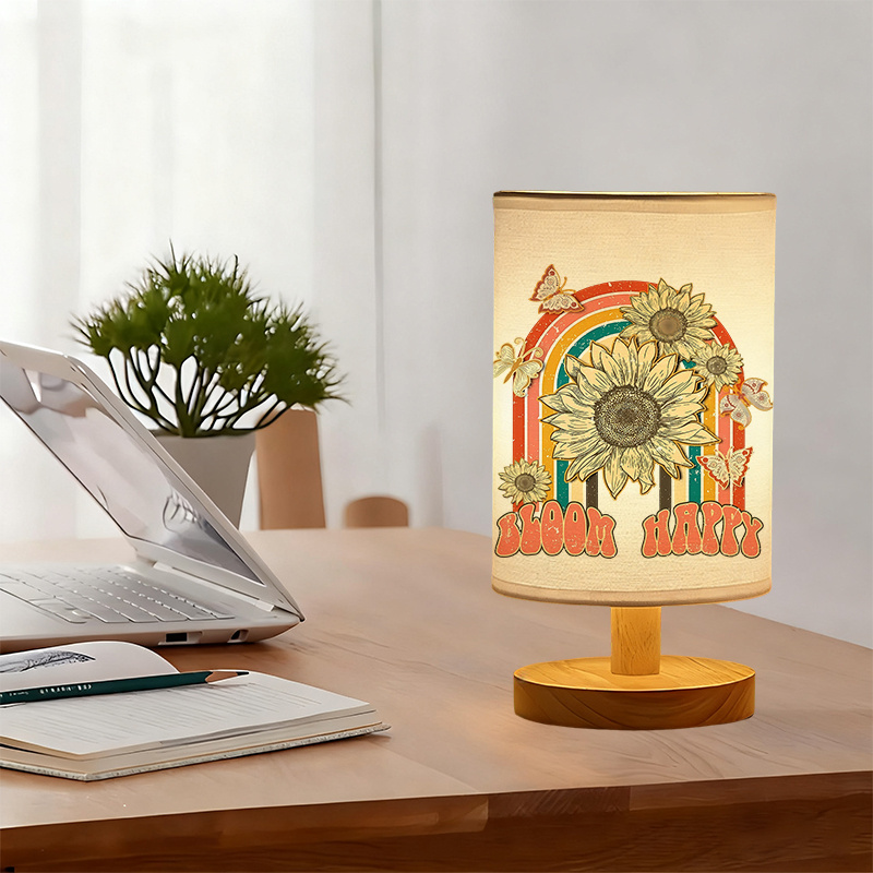 Modern USB-powered Linen Lamp with a Unique Design51