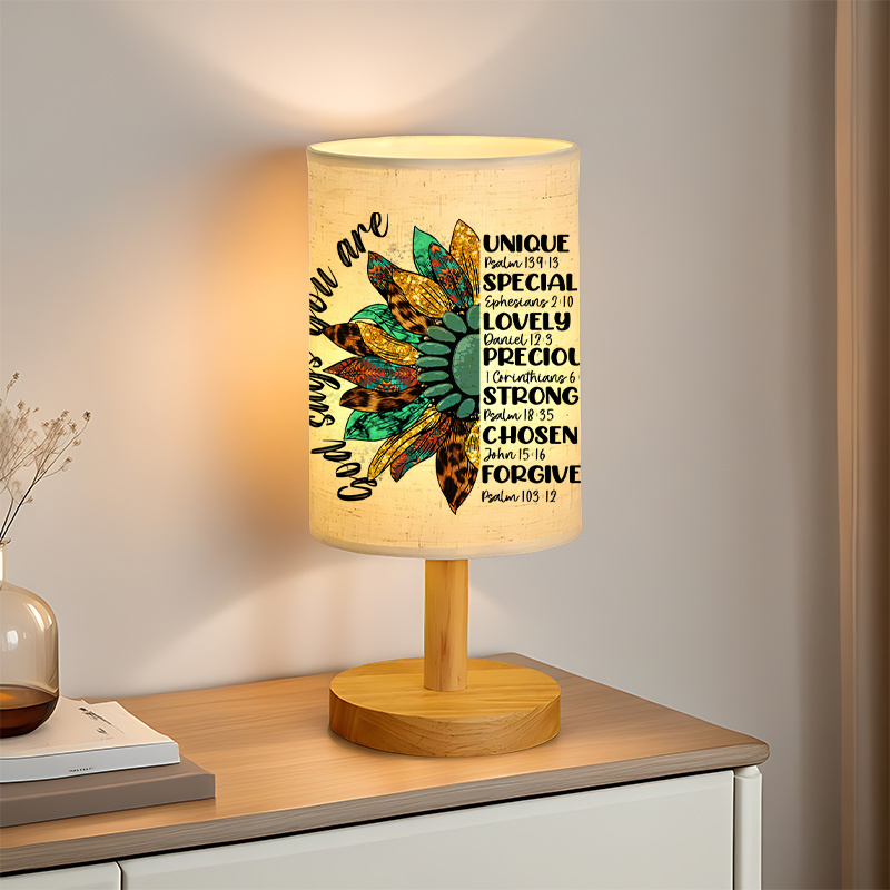Modern USB-powered Linen Lamp with a Unique Design22