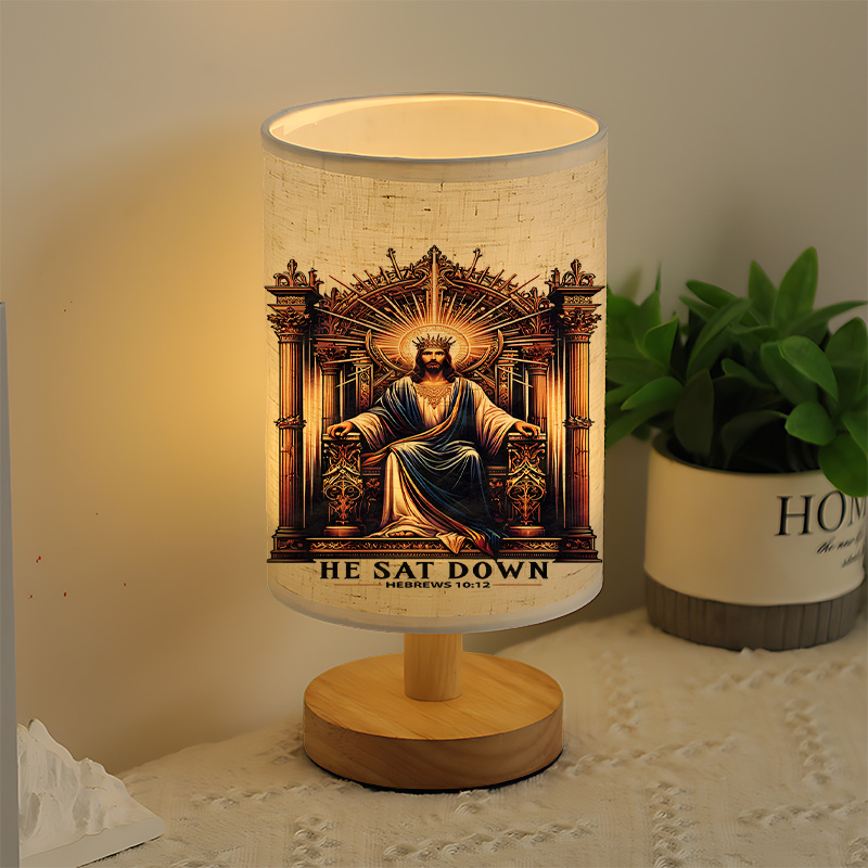 Modern USB-powered Linen Lamp with a Unique Design13