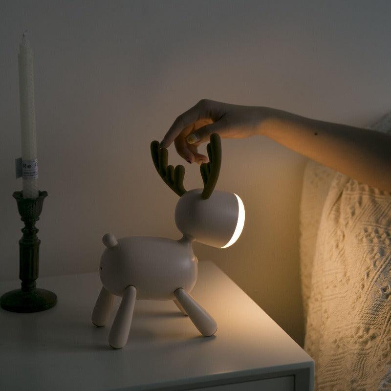 Cute Reindeer Lamp Humidifier-3D Optical Lamp