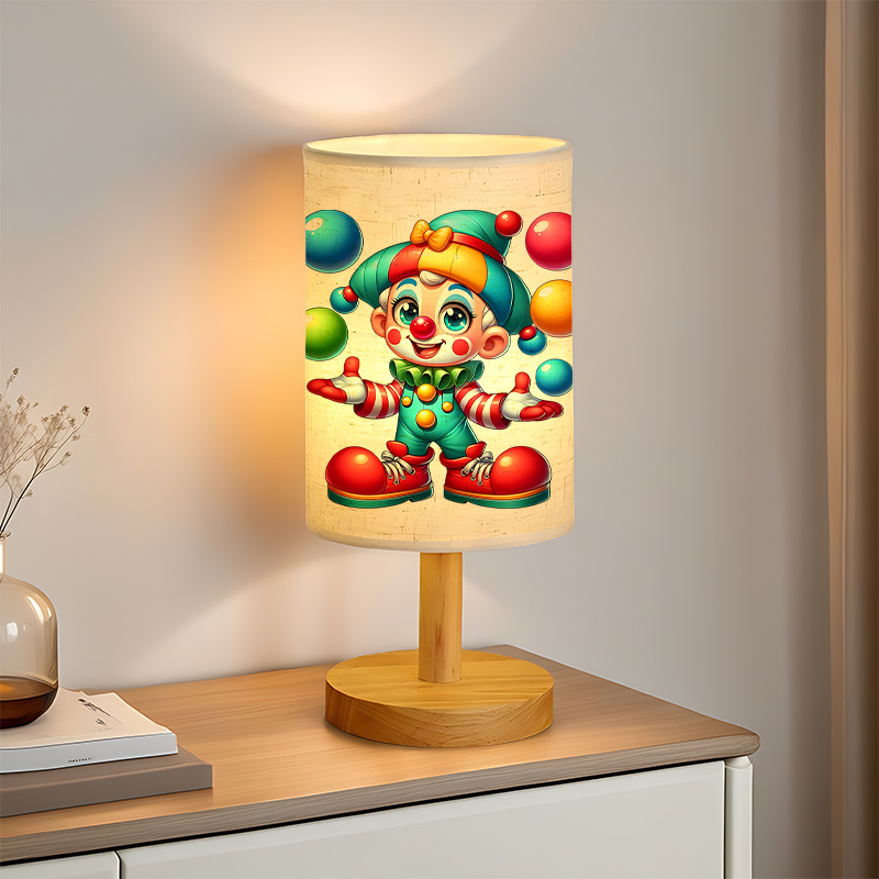 USB-Powered Linen Lamp Unique Design, Exquisite