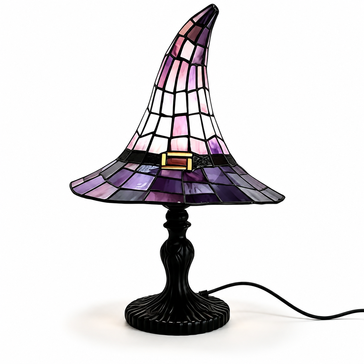 Mini Halloween Hat Tiffany Style Decorative Lamps