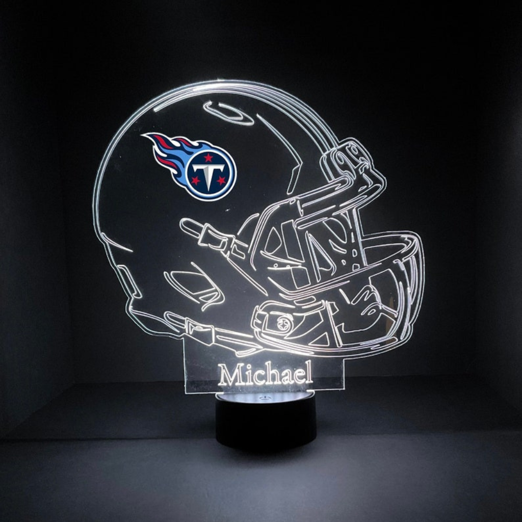 Custom Tennessee Titans Football LED Fan Light