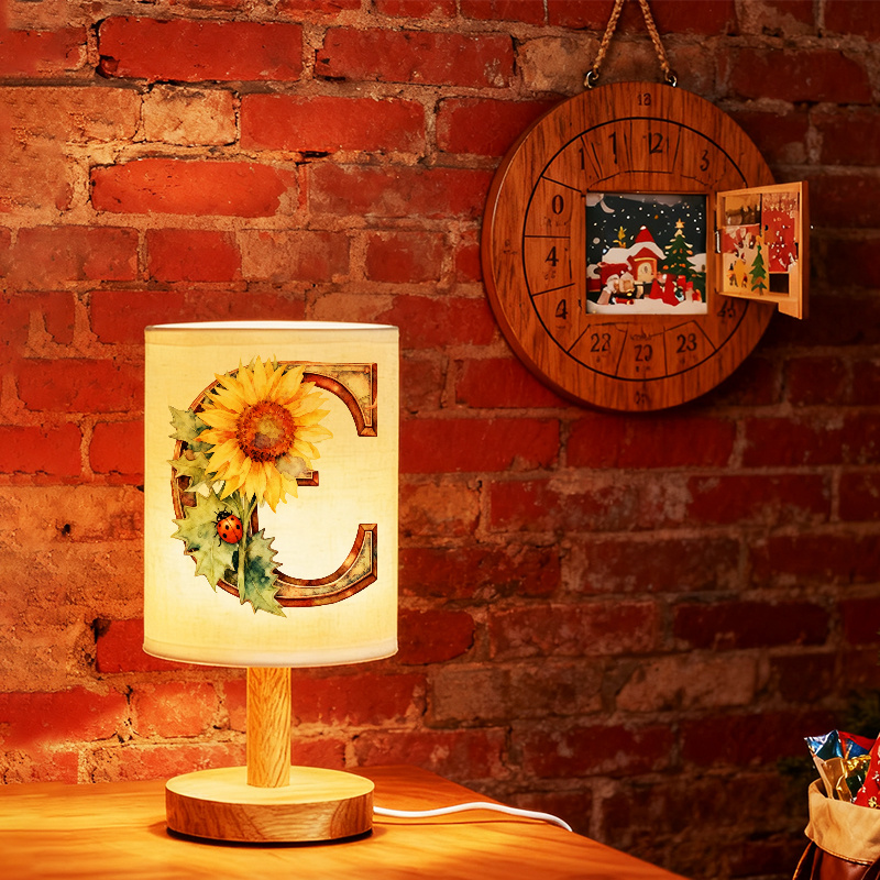 USB Powered Linen Desk Lamp