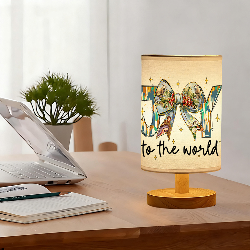 USB Powered Table Lamp with Bulb USB Plug in Bedside