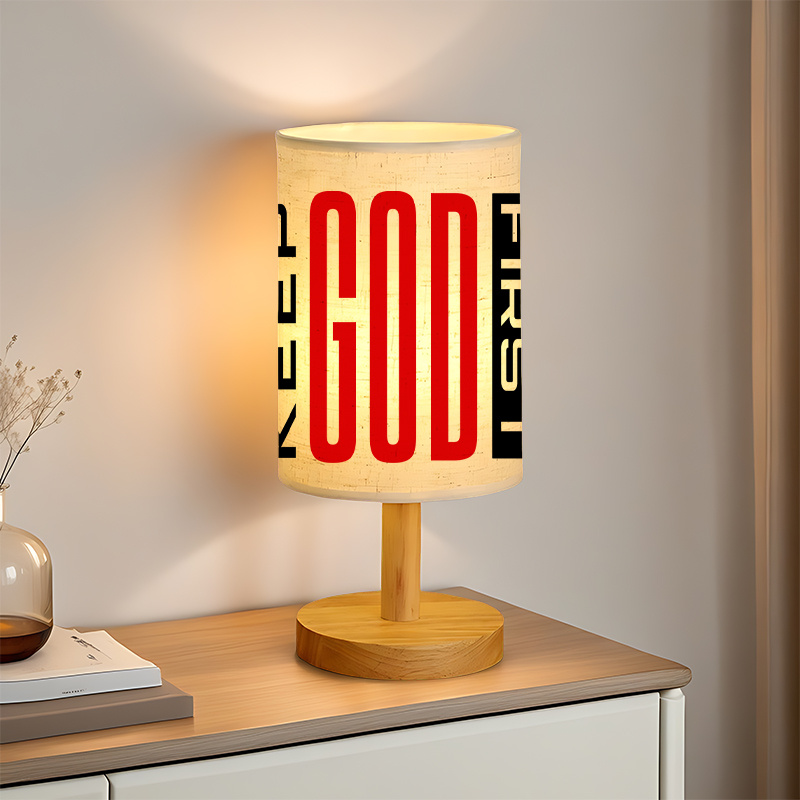 Modern USB-powered Linen Lamp with a Unique Design24