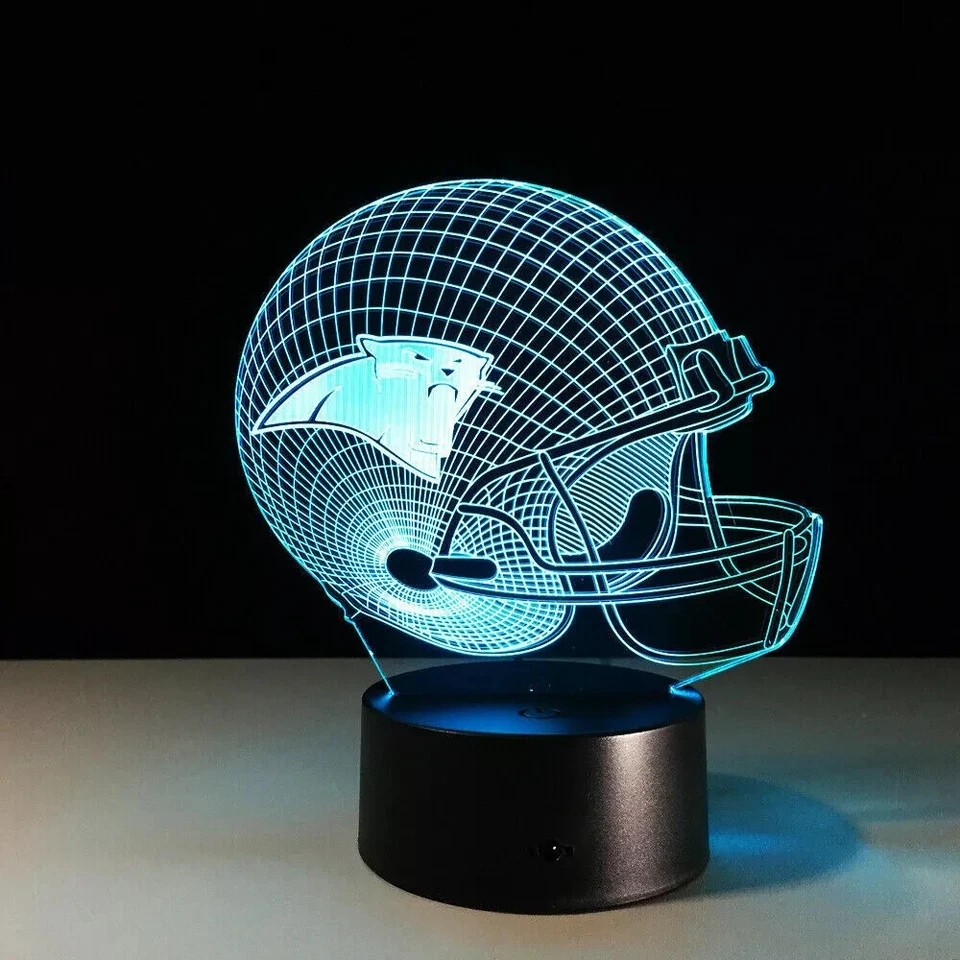 Carolina Panthers LED Light Lamp