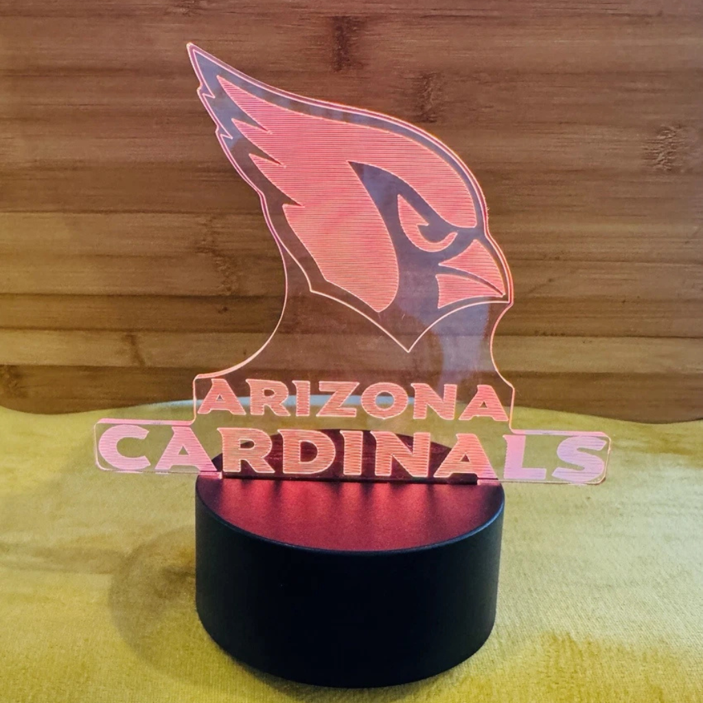 Arizona Cardinals Color-Changing LED Football Stand Light