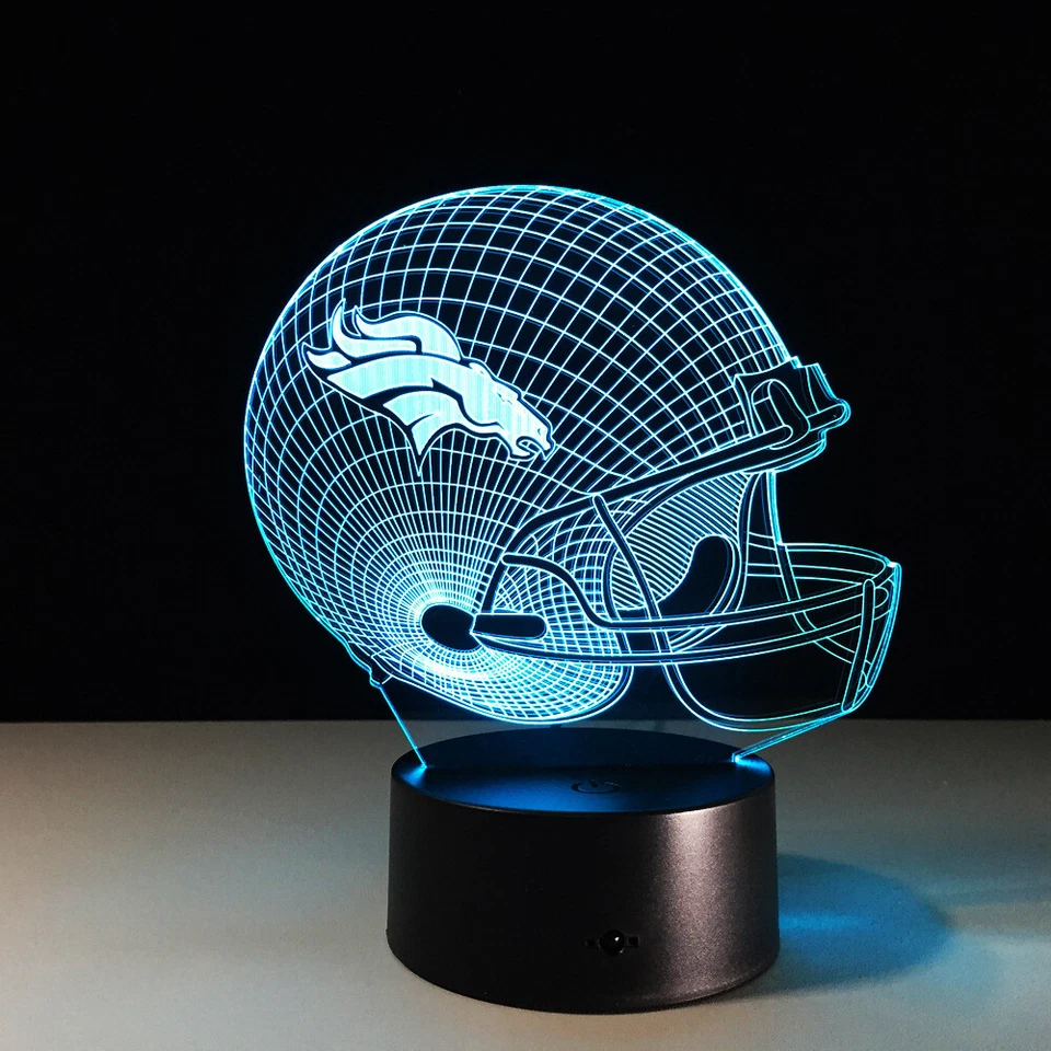 Denver Broncos Collectible Light Lamp