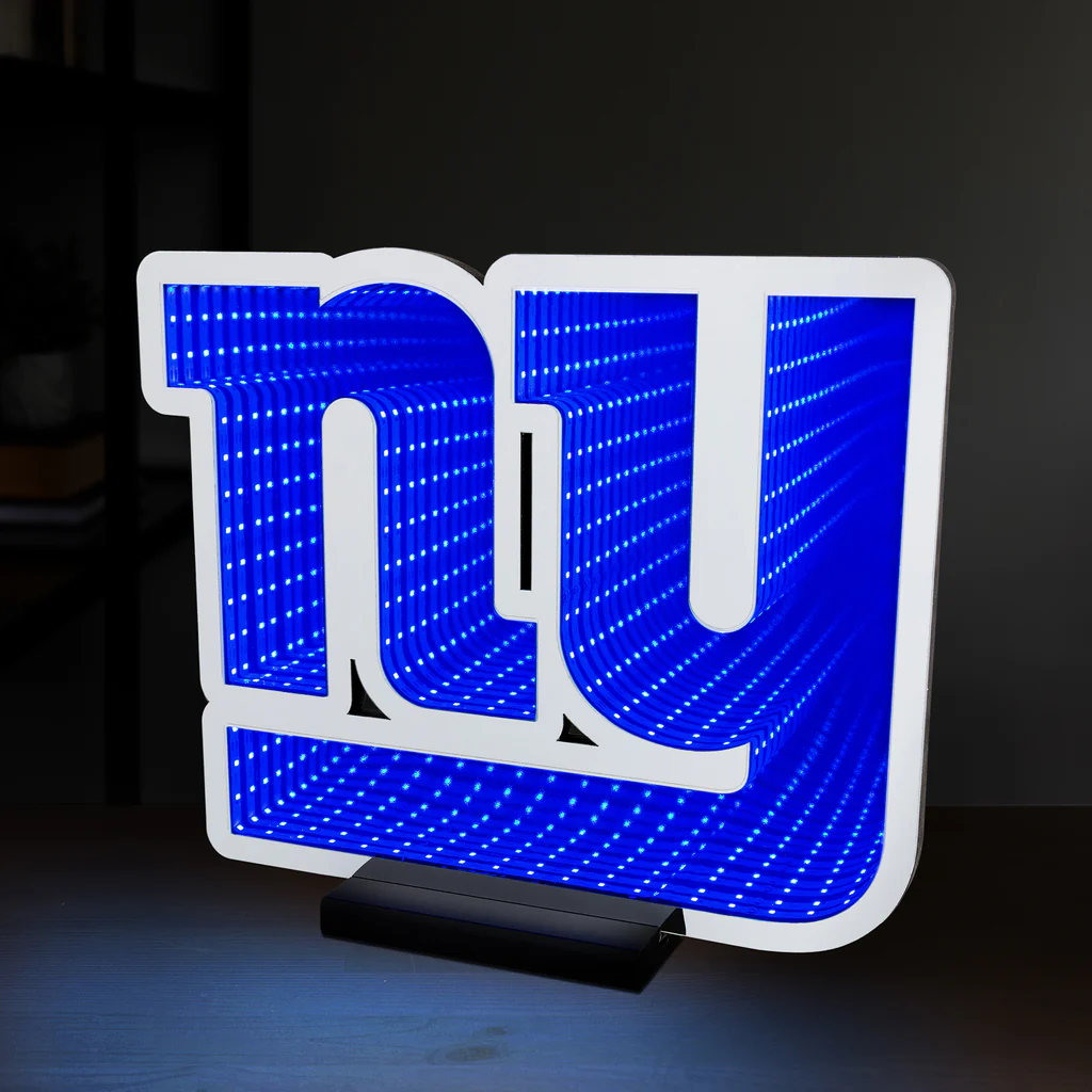 New York Giants Led Infinity Logo Light