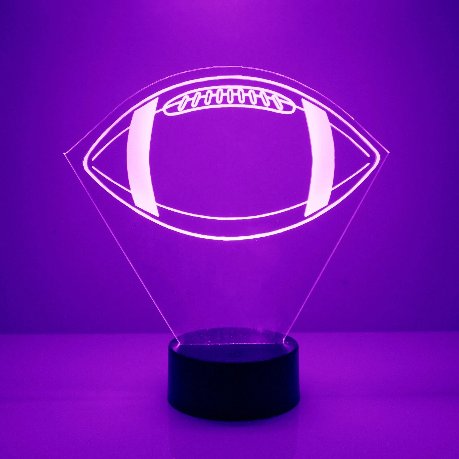 Chicago Bears Personalized LED Lamp