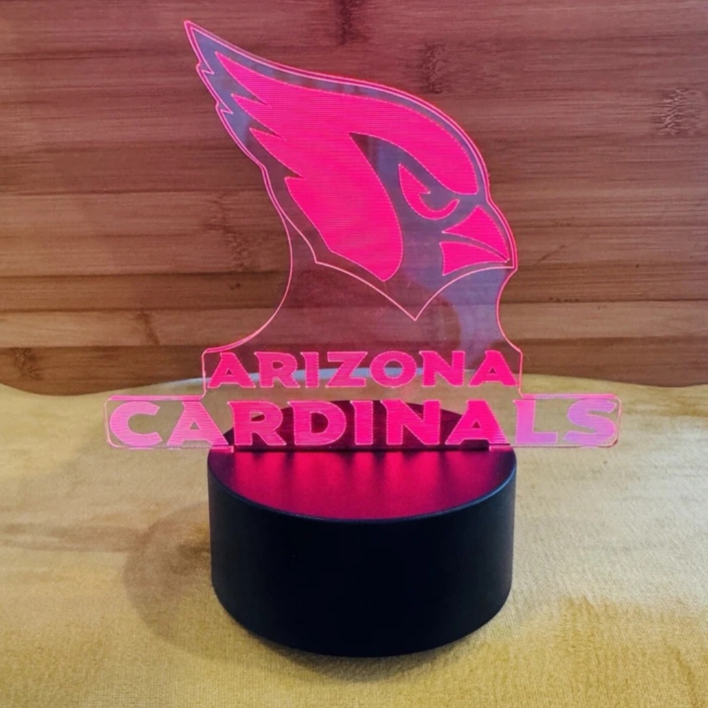 Arizona Cardinals Color-Changing LED Football Stand Light