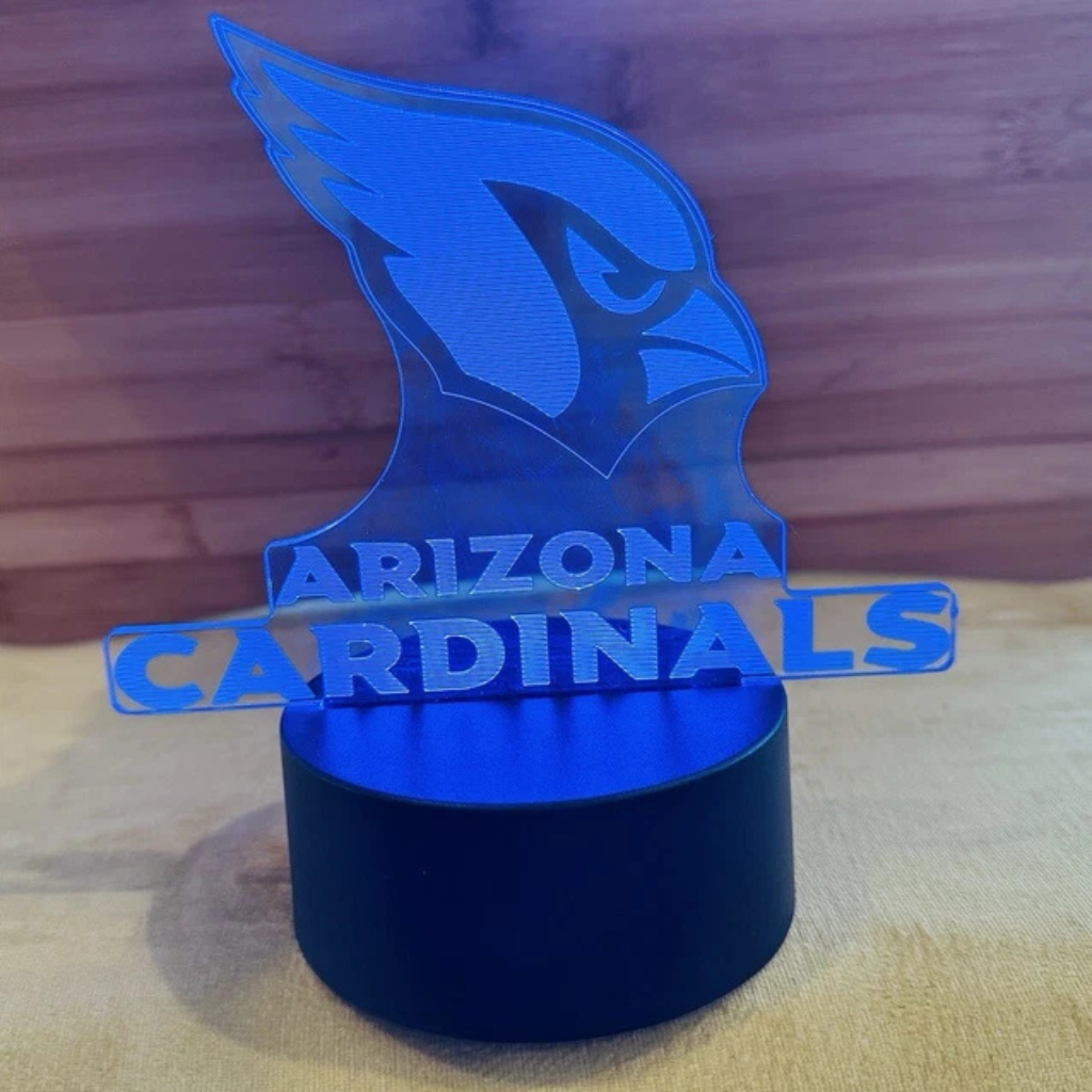 Arizona Cardinals Color-Changing LED Football Stand Light