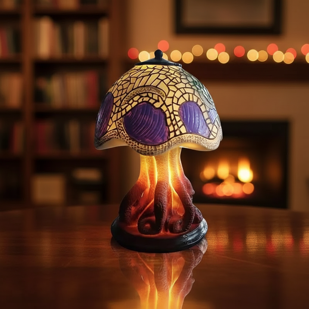 Vintage Mushroom Night Light