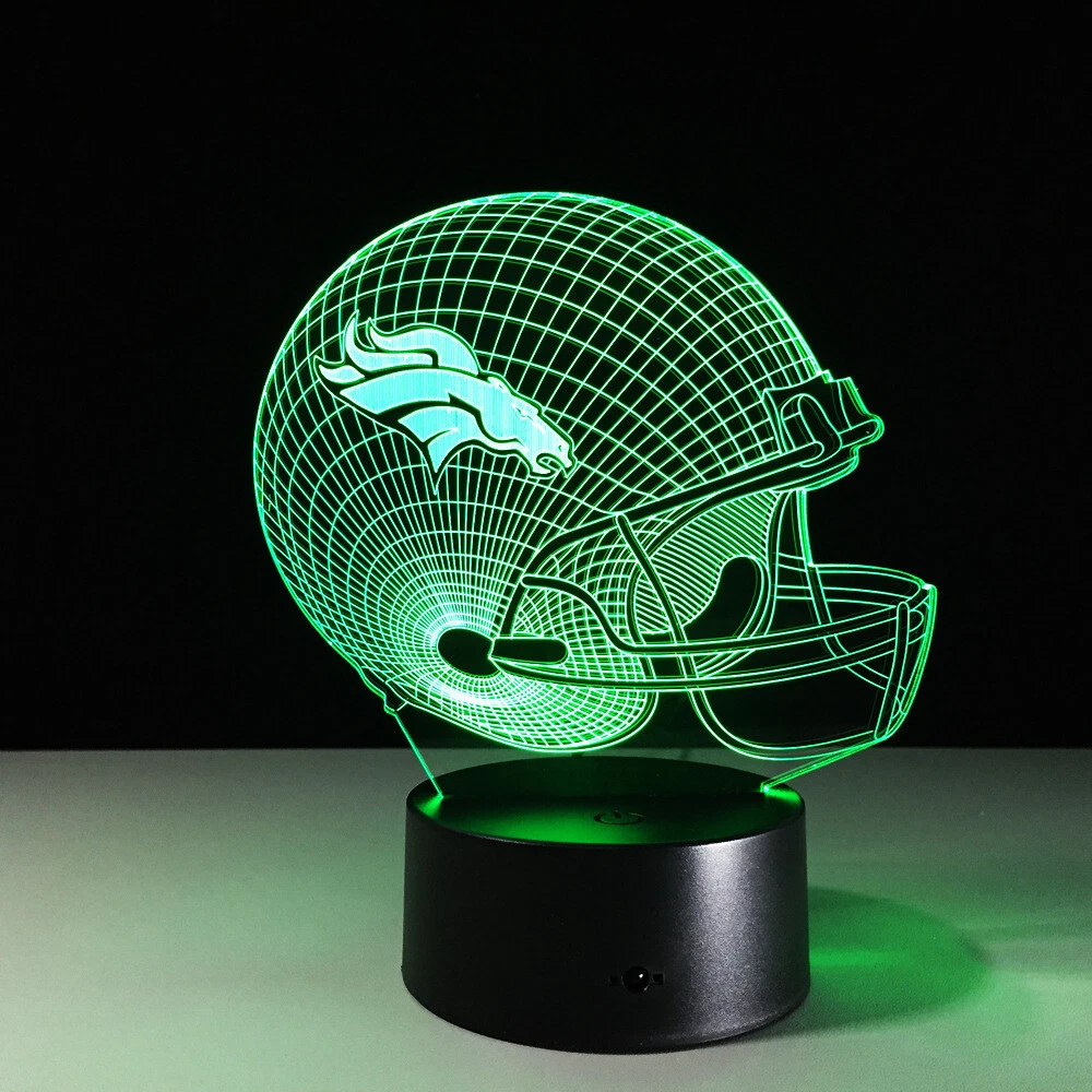 Denver Broncos Collectible Light Lamp