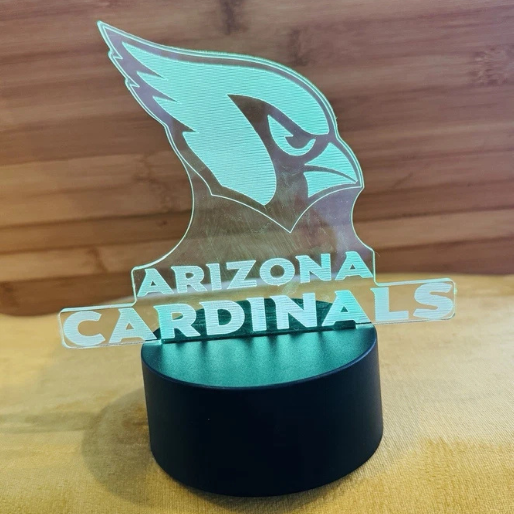 Arizona Cardinals Color-Changing LED Football Stand Light