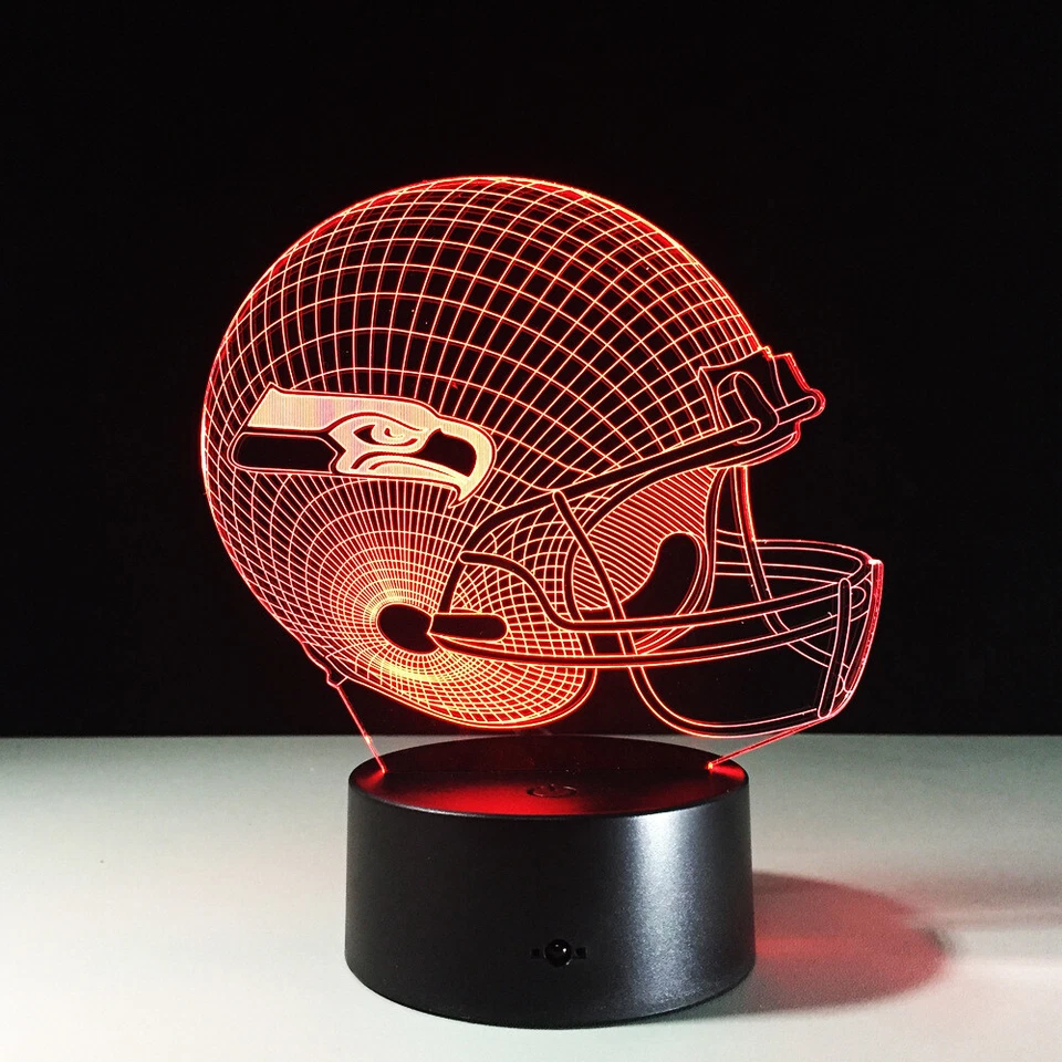 Seattle Seahawks Collectible LED Light Touch Lamp