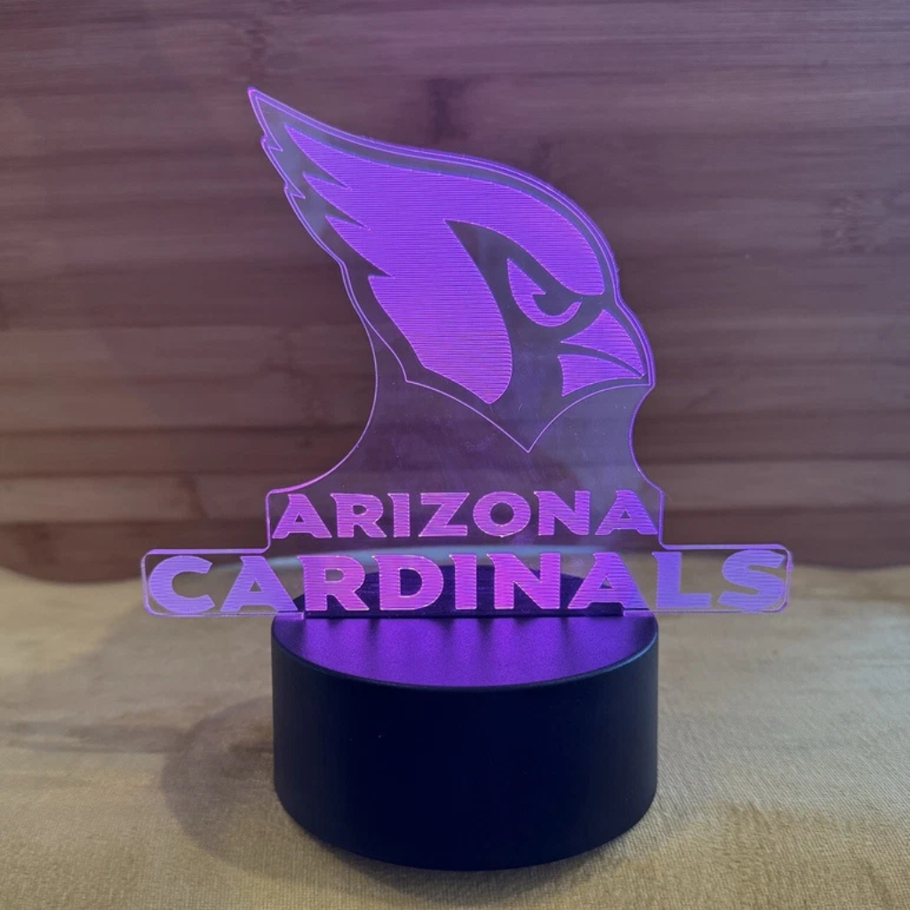 Arizona Cardinals Color-Changing LED Football Stand Light