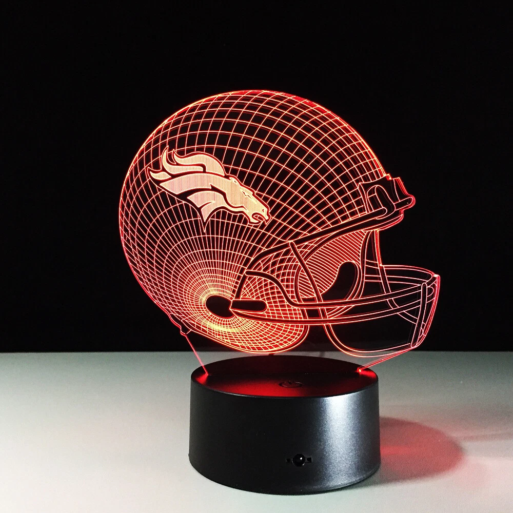Denver Broncos Collectible Light Lamp