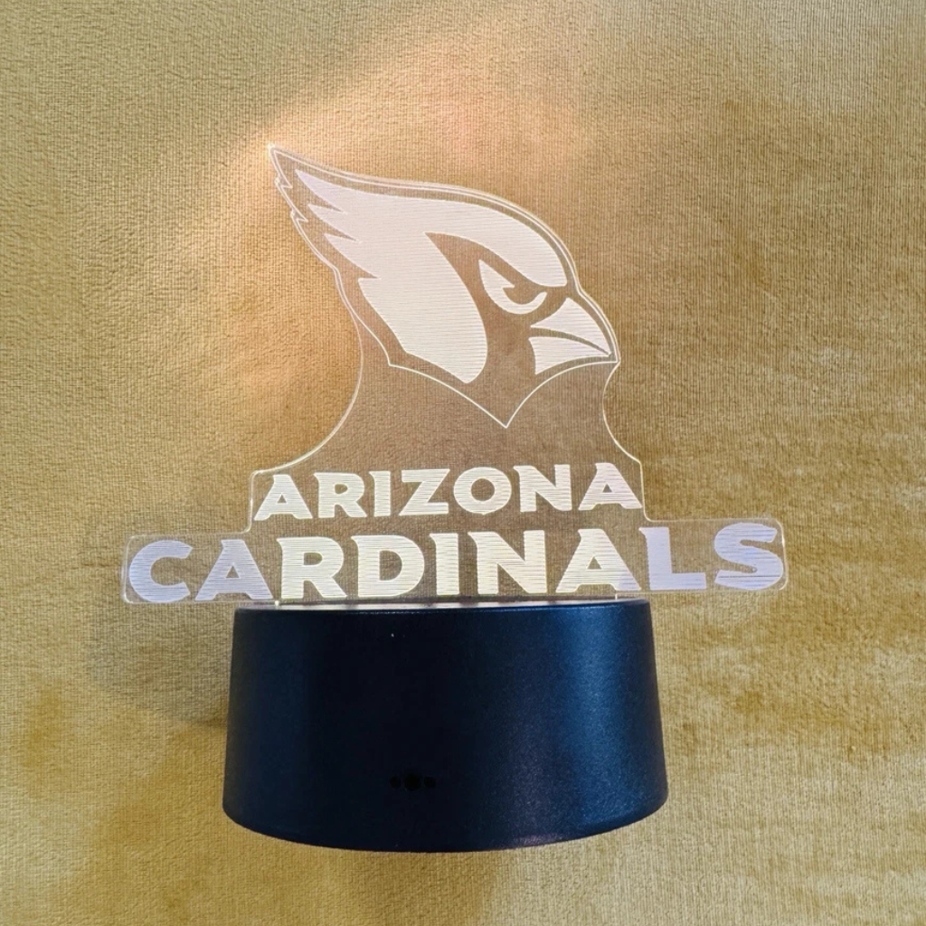 Arizona Cardinals Color-Changing LED Football Stand Light