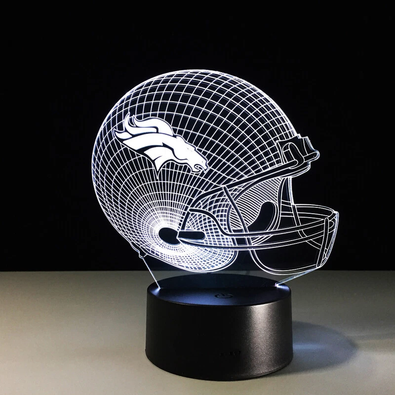 Denver Broncos Collectible Light Lamp