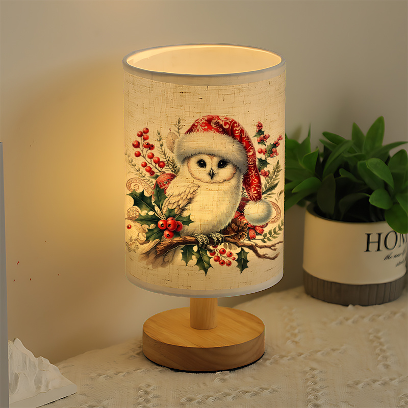 A Modern USB Powered Linen Lamp With A Unique Design