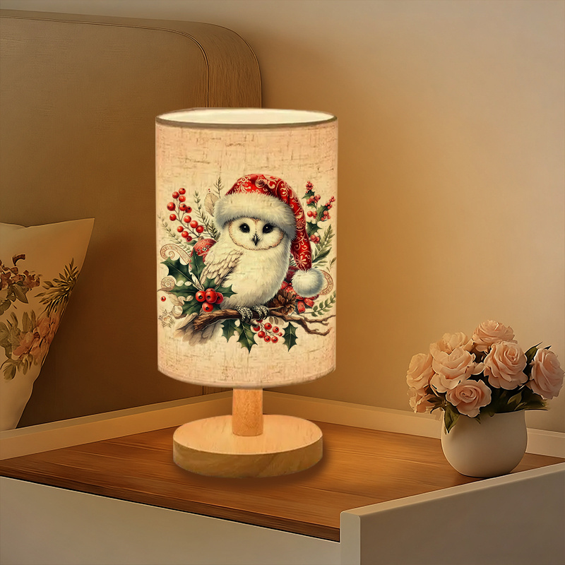 A Modern USB Powered Linen Lamp With A Unique Design