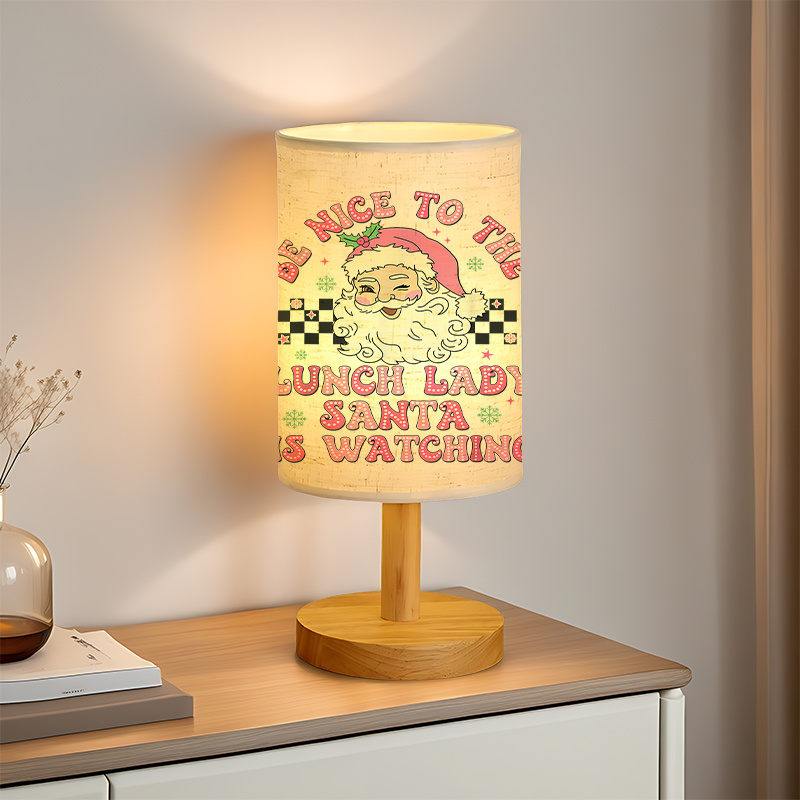 A Modern USB-powered Linen Lamp with a Unique Design and Exquisite Patterns