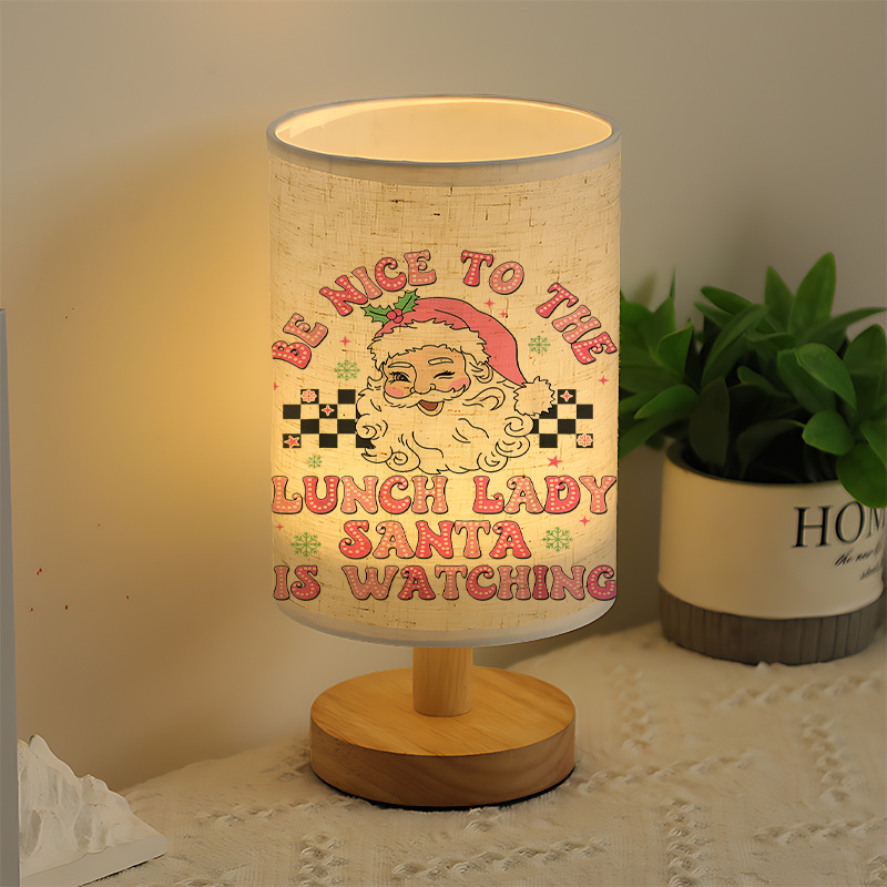 A Modern USB-powered Linen Lamp with a Unique Design and Exquisite Patterns