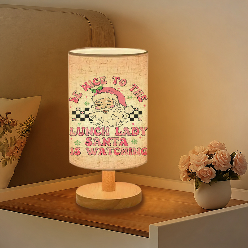 A Modern USB-powered Linen Lamp with a Unique Design and Exquisite Patterns