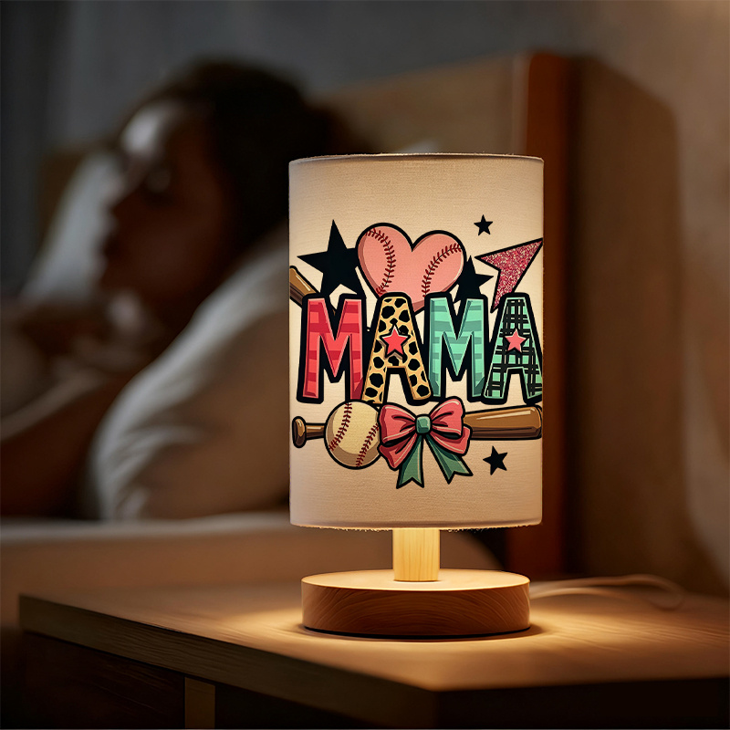 A Modern USB-powered Linen Lamp with a Unique Design and Exquisite Patterns