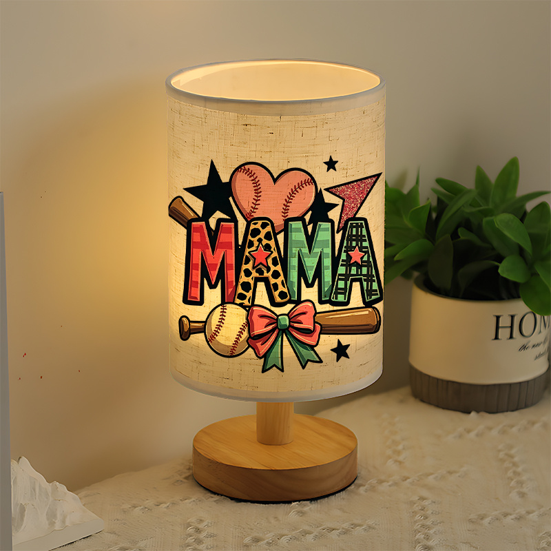 A Modern USB-powered Linen Lamp with a Unique Design and Exquisite Patterns