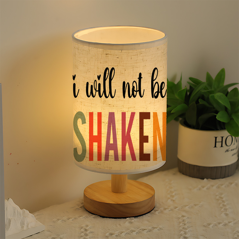 A Modern USB-powered Linen Lamp with a Unique Design and Exquisite Patterns