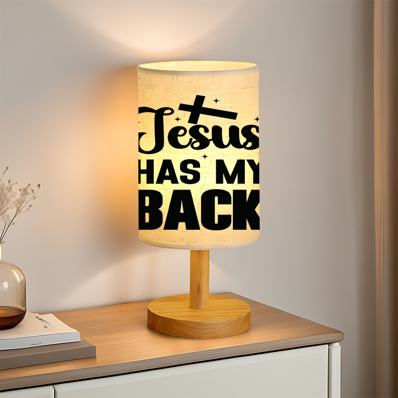 A Modern USB-powered Linen Lamp with a Unique Design and Exquisite Patterns.