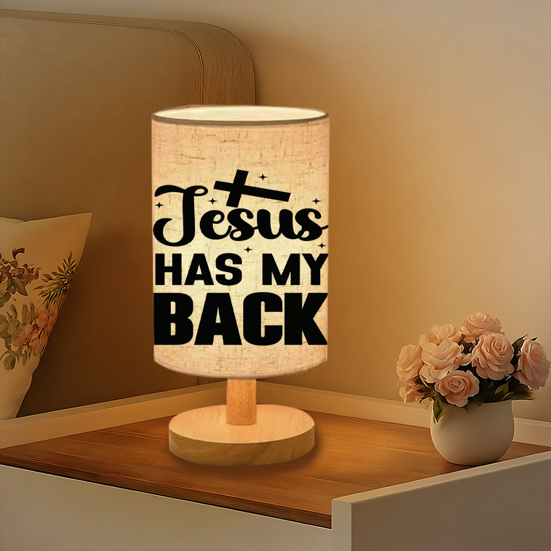 A Modern USB-powered Linen Lamp with a Unique Design and Exquisite Patterns.