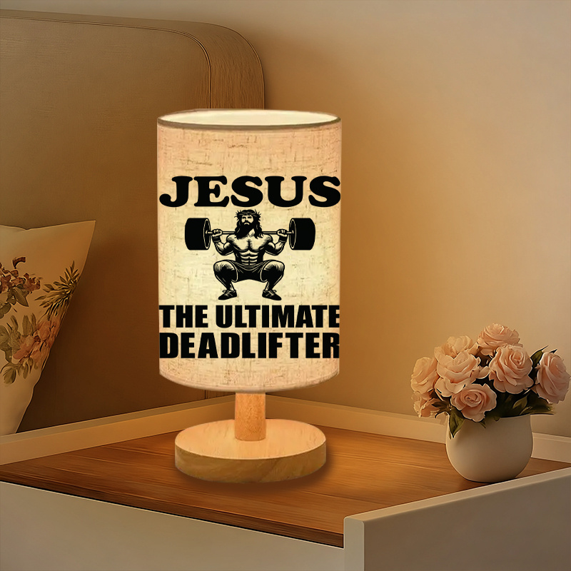 A Modern USB-powered Linen Lamp with a Unique Design and Exquisite Patterns