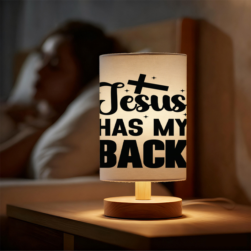 A Modern USB-powered Linen Lamp with a Unique Design and Exquisite Patterns.