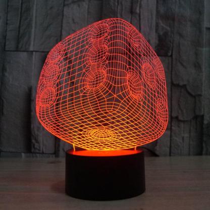 Realistic Dice 3D Optical Illusion Lamp - 3D Optical Lamp