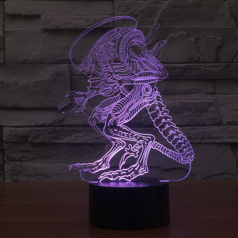 Alien Xenomorph Optical Lamp-3D Optical Lamp