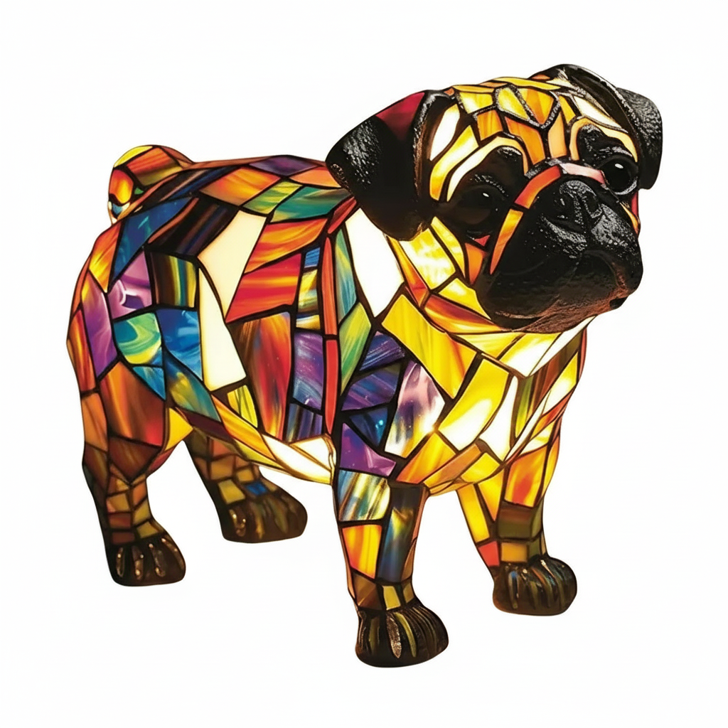 Artistic Dog Table Lamp