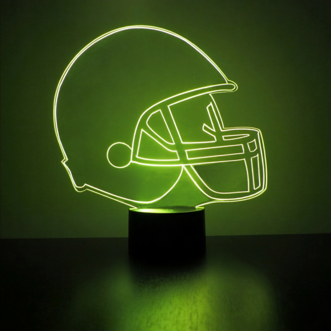 Personalized Green Bay Packers LED Lamp