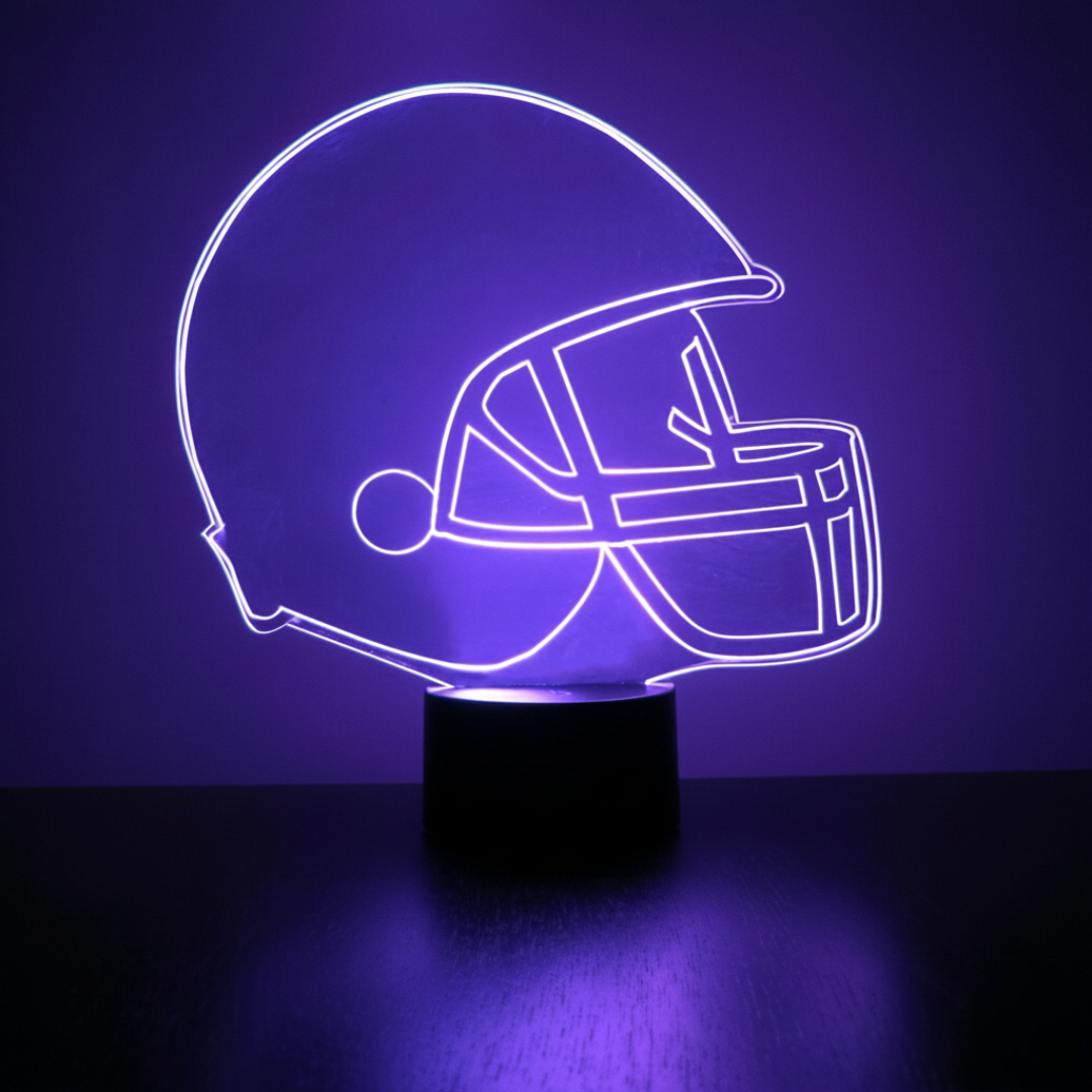 Personalized Green Bay Packers LED Lamp