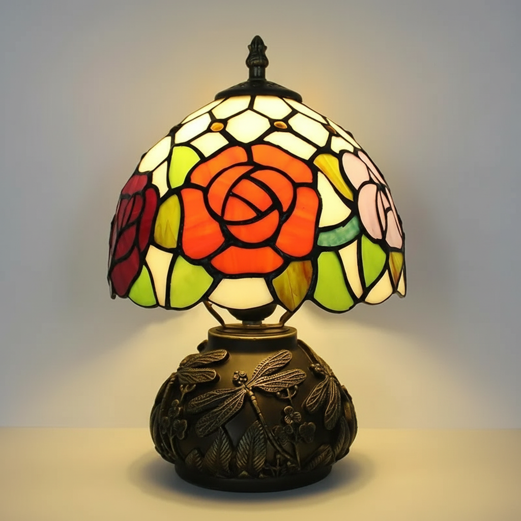 Bedroom Living Room Rose Lamp
