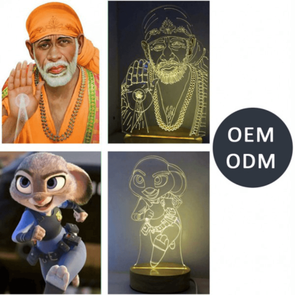 Create Your Own Custom Optical 3D Lamp - 3D Optical Lamp