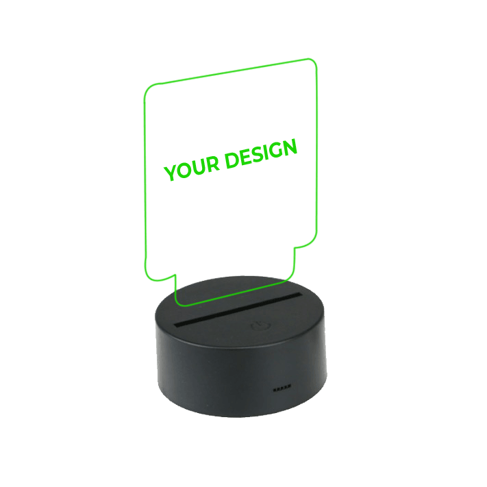 Create Your Own Custom Optical 3D Lamp - 3D Optical Lamp